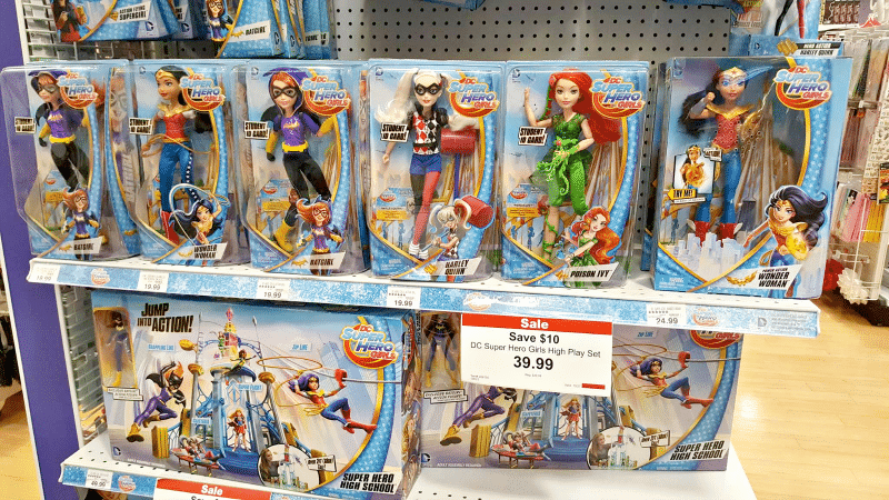 DC Super Hero Girls at Toys R Us Stores