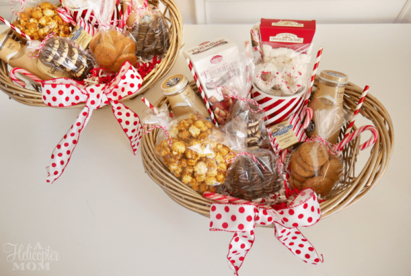 How to Make Easy DIY Gift Baskets for the Holidays - A Helicopter Mom