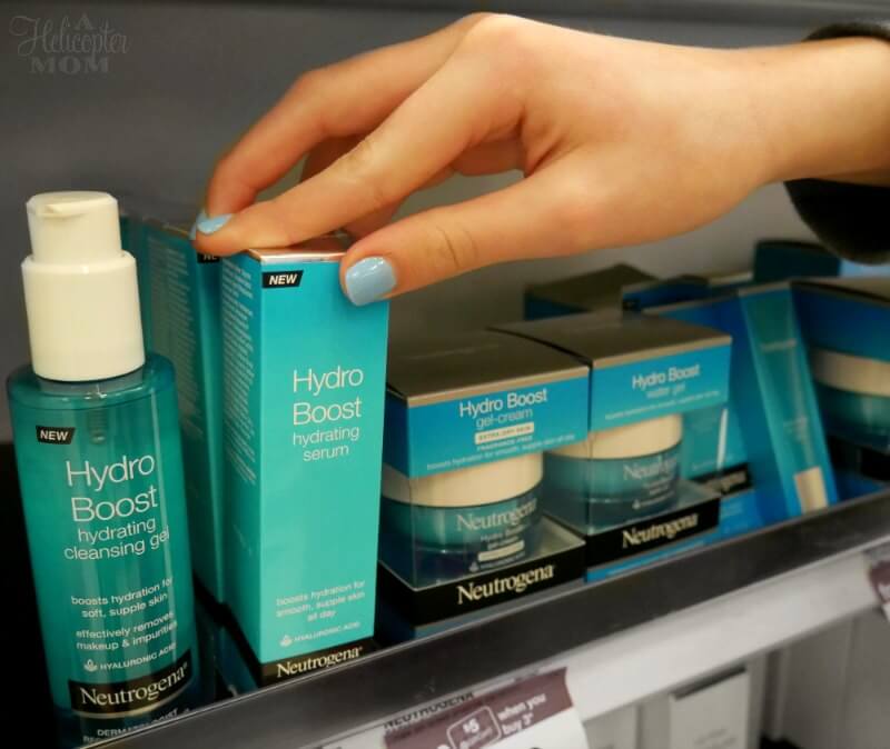 Teaching Skincare to Tweens - Neutrogena Hydro Boost Products at Target