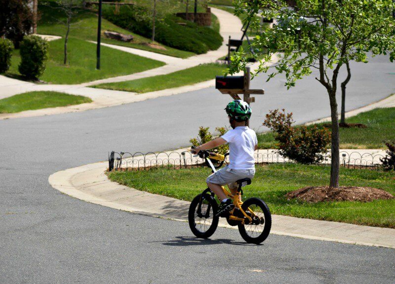Raising Kids Riding a Bike