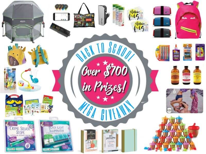 Back To School Giveaway on A Helicopter Mom