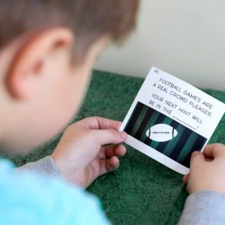 Football Party Fun for Kids – Free Scavenger Hunt Printable