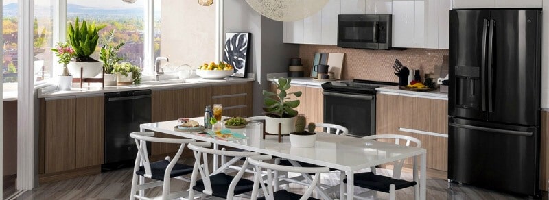 Updating the Home - Black Stainless Appliances